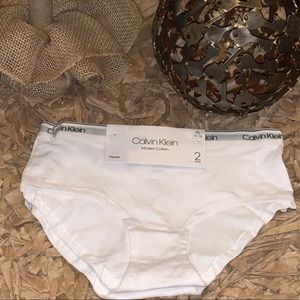 Calvin Klein Logo Hipster 2pk